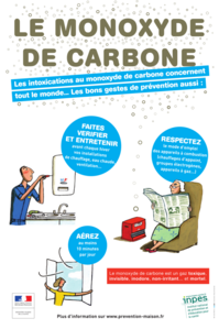 Prévention intoxication au monoxyde de carbone